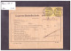 PAIRE DU No 39 SUR EXPRESS BESTELLSCHEIN - TIMBRES ET OBLITERATION TOP - Covers & Documents