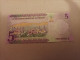 Billete Arabia Saudi, 5 Rials, Nº Bajo, Serie A, Año 2016, UNC - Saudi Arabia