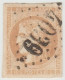 Ceres 10 C Non Dentelé 1870   - Oblitération 4039 Gros Chiffre TUCHAN Aude - 1870 Bordeaux Printing