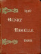 Catalogue Général Fournitures Pour L'industrie - Henry Hamelle - Huiles Et Graisses - Appareils Graisseurs - Courroies - - Altri & Non Classificati