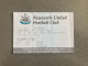 Newcastle United V Port Vale 1992-93 Match Ticket - Tickets - Entradas