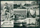 Forlì Cesenatico Saluti Da PIEGA Pin Up Foto FG Cartolina KB1061 - Forlì