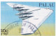 Oddities Of The Air, Wonderful Designs, Aerodynamic Test Bed Aircraft, Sea Monster, Airplane, Aviation Sheet FDC Palau - Aviones