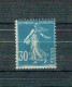 FRANCE 1924-26 Y&T N° 192 NEUF* Traces (0500) - 1906-38 Semeuse Camée