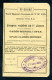 Ticket Train Tunisie 1925 (Epoque Protectorat) Chemins De Fer Tunisiens "Gabès Menzel à Sfax" Hignard Frères à Tunis" - Wereld