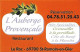 Delcampe - *Lot De 3 Cartes Visites  Hôtel Restaurant - Auberge Provençale à St Romain En Gier (69) - Cartoncini Da Visita