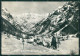 Aosta Gressoney Saint Jean Nevicata PIEGHE Foto FG Cartolina KB1647 - Aosta