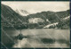 Aosta Colle Del Gran San Bernardo Lago Ospizio Foto FG Cartolina KB1646 - Aosta