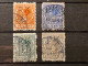 Netherlands, Nederland; Roltanding; POKO Perfins RKH; 4 Different Stamps - Zonder Classificatie