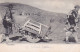 CHINA POSTCARD TIENTSIN WHEEL BARROW 1906 GUERNSEY CHANNEL ISLANDS - Chine