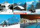 13738652 Braunwald GL Winterpanorama Pferdeschlitten Skiwandergruppe Hallenbad B - Autres & Non Classés