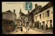 27 - MAINNEVILLE - RUE DU PAVE - BOULANGERIE CHOTARD - BIJOUTERIE HUCHET - POSTE - CARTE TOILEE ET COLORISEE - Andere & Zonder Classificatie