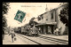 89 - ST-FARGEAU - TRAIN EN GARE DE CHEMIN DE FER - Saint Fargeau