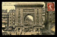 75 - PARIS 10EME - PORTE ST-DENIS - CARTE TOILEE ET COLORISEE - District 10