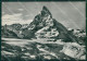 Aosta Valtournenche Cervino PIEGHINE Foto FG Cartolina KB1846 - Aosta