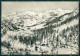 Aosta Gressoney La Trinitè Orsia Nevicata Foto FG Cartolina KB1842 - Aosta