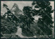 Aosta Valtournenche Cervino PIEGA Foto FG Cartolina KB1776 - Aosta