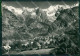 Aosta Courmayeur Catena Monte Bianco Foto FG Cartolina KB1865 - Aosta