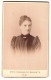 Fotografie Otto Gebhardt, Halle, Portrait Schöne Frau Im Schwarzen Kleid  - Anonymous Persons