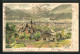 Künstler-AK Edward Theodore Compton: Innsbruck, Gesamtansicht Mit Bergpanorama  - Compton, E.T.