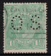 AUSTRALIA 1918-23 1.1/2d  GREEN  KGV STAMP "OS" PERF.14 1st WMK SG.O70 VFU - Used Stamps