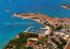 73861693 Porec Croatia Kuestenpanorama Hafen Halbsinsel  - Kroatien