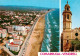 73861620 Comarruga Vendrell Costa Dorada ES Playa Iglesia Strand Luftaufnahme Ki - Other & Unclassified