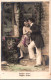 26-4-2024 (3 Z 6) France (colorised) Bonjour Suzen ? (men And Women Kissing) - Koppels