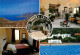 73858523 Tilos Rhodos Greece Hotel Irini Gaststube Zimmer Panorama Schwimmbad  - Grecia