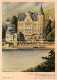 73858203 Boppard Rhein Hotel Rheinterrasse Kuenstlerkarte Boppard Rhein - Boppard