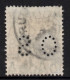 AUSTRALIA 1926-30 3d DULL - ULTRAMARINE  KGV STAMP "OS" PERF.13.1/2 X12.1/2  SMW SG.O106 VFU - Usados