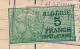 Delcampe - ALGERIE - 4 Fiscaux Impôt Du Timbre 5 Francs Vert Type Daussy Sur Facturettes Caves Pierrot Constantine 1956 - Andere & Zonder Classificatie