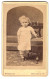 Fotografie W. Kehrer, Miltenberg A. M., Ankergasse, Kind Mit Spielzeug An Einem Sessel Mit Samtbezug  - Personas Anónimos