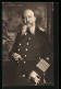 AK Portrait Des Kapitäns Grossadmirald Alfred Von Tirpitz In Uniform  - Autres & Non Classés