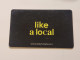 ISRAEL-PLAY HOTAL- HOTAL-KEY CARD-(1072)(?)GOOD CARD - Hotel Keycards