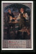 AK Deutscher Schulverein Nr. 806: Herren Geben Sich Die Hand Beim Abendessen  - War 1914-18