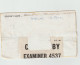 German Prisoner Of War Letter From Great Britain Censored And W/o Remarks Of Posting Address From Navy Officer - Militaria