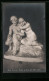 AK Plastik, Adam Og Eva Ved Abels Grav Von Gyde Petersen  - Skulpturen
