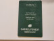 ISRAEL-CARMEL FOREST ISROTEL EXCLUSIVE-HOTAL-KEY-(1081)-good - Cartes D'hotel