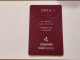 ISRAEL-CRAMIM ISROTEL EXCLUSIVE-HOTAL-KEY-(1082)-good - Hotelsleutels (kaarten)