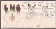 HONG KONG 1984 Royal Jockey Club Centenary,Horse, Penguin,Bird, Bbay, Nurse,Handicapped, Basketball,Ballet Dance,FDC(**) - Estonie