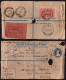 India 1937 KG V Registered Letter From Kondanoor (R183) To Penang,Burma With VP Insured Label (**) Inde Indien - Andere & Zonder Classificatie