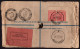 India 1937 KG V Registered Letter From Kondanoor (R183) To Penang,Burma With VP Insured Label (**) Inde Indien - Other & Unclassified