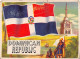 Flags Of The World Chromo - Dominican Republic - 6.5 X 9.5 Cm - Other & Unclassified