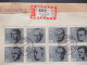 BRD 1964 Block 3 Widerstandskämpfer MiF Einschreiben Durch Eilboten Express Beleg Langscheide (Ruhr) - Menden Gesendet - Covers & Documents