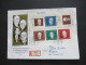 Delcampe - BRD 1968 Block 4 Kleiner Belegeposten Mit 12x FDC Als Einschreiben Und 1x Blockeinzelmarken + Block Auf Gr. Briefstück - Covers & Documents