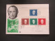 Delcampe - BRD 1968 Block 4 Kleiner Belegeposten Mit 12x FDC Als Einschreiben Und 1x Blockeinzelmarken + Block Auf Gr. Briefstück - Cartas & Documentos