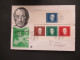 Delcampe - BRD 1968 Block 4 Kleiner Belegeposten Mit 12x FDC Als Einschreiben Und 1x Blockeinzelmarken + Block Auf Gr. Briefstück - Briefe U. Dokumente