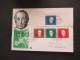 Delcampe - BRD 1968 Block 4 Kleiner Belegeposten Mit 12x FDC Als Einschreiben Und 1x Blockeinzelmarken + Block Auf Gr. Briefstück - Covers & Documents