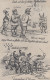 AK - Judaika - Karikatur - Nischt-ahin, In Nischt-aher (nicht Dahin Und Nicht Dorthin) 1907 - Judaika